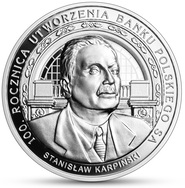 Нацбанк Польши к 100-летию своего предшественника выпустил памятную монету